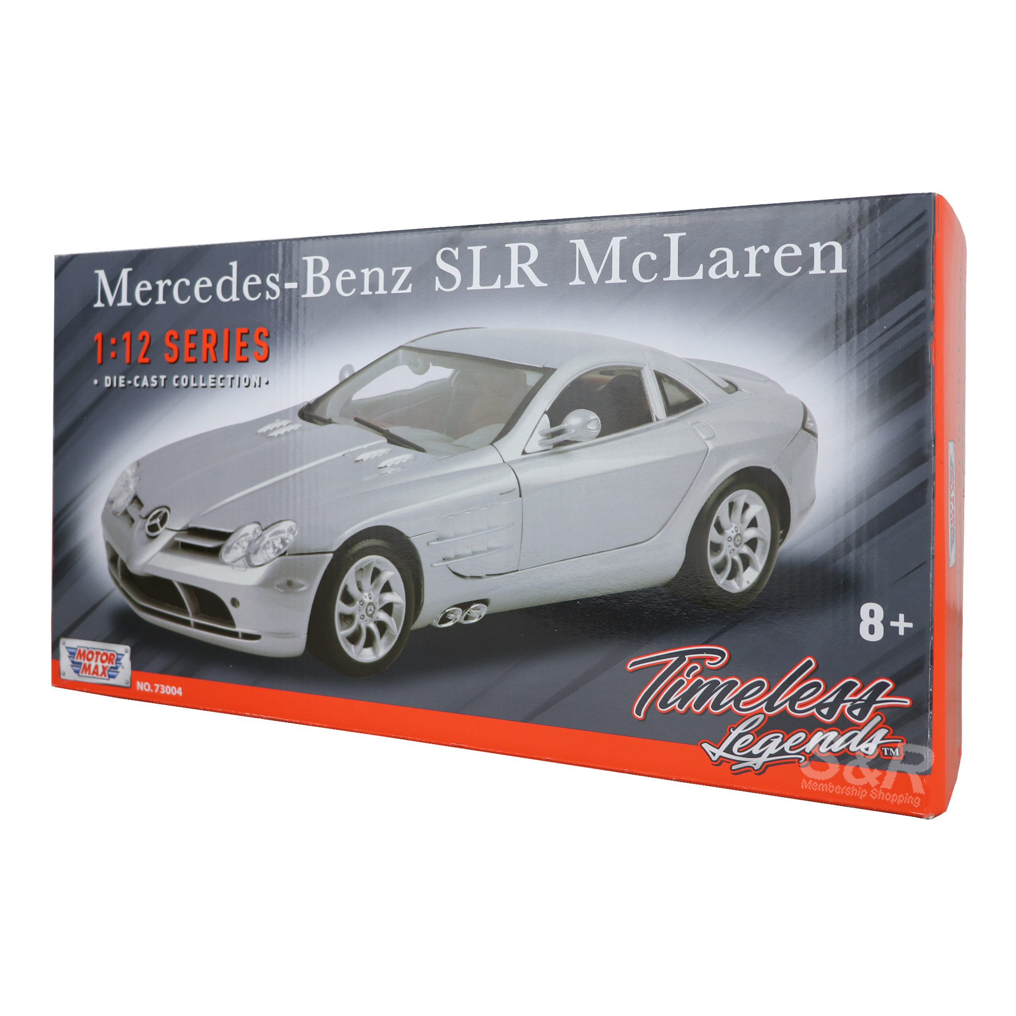 Motor Max Timeless Legends 1:12 Series Die-Cast Collection Mercedes-Benz SLR McLaren